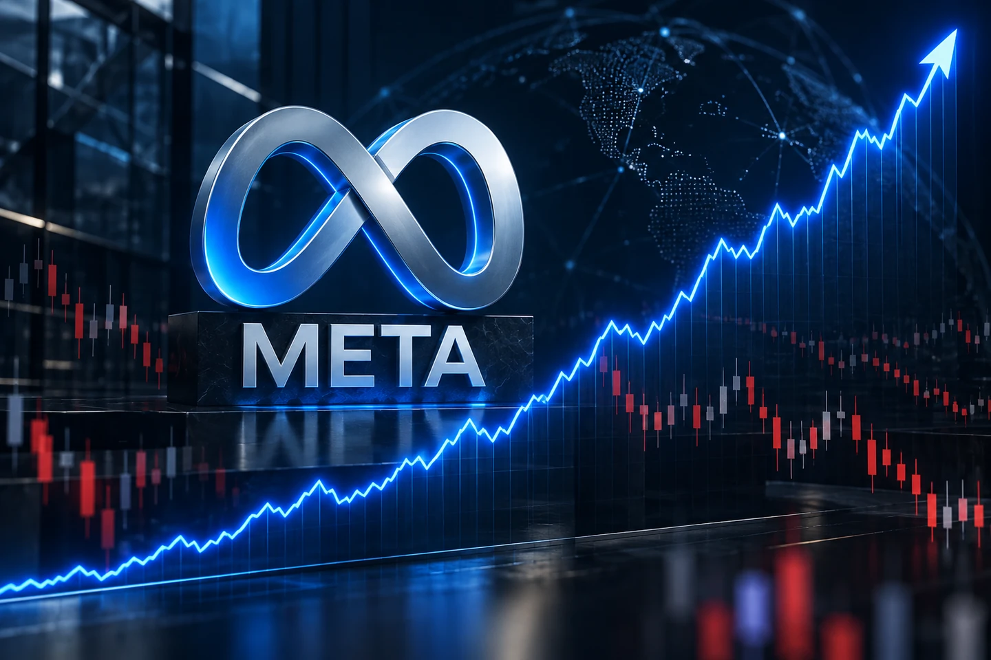 One market leader rising while the broader market weakens